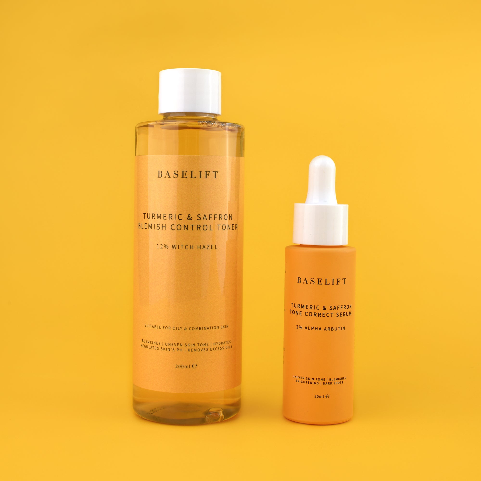 Turmeric & Saffron Duo Set BaseLift