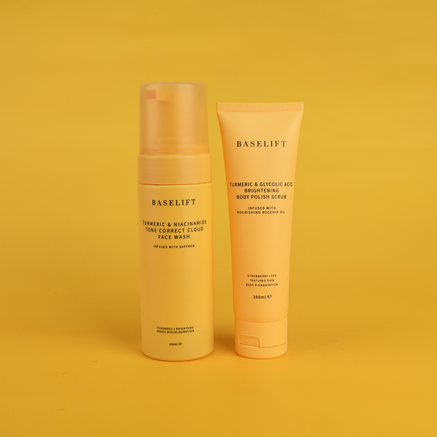 Body & Face Brightening Duo — Scrub & Foamwash