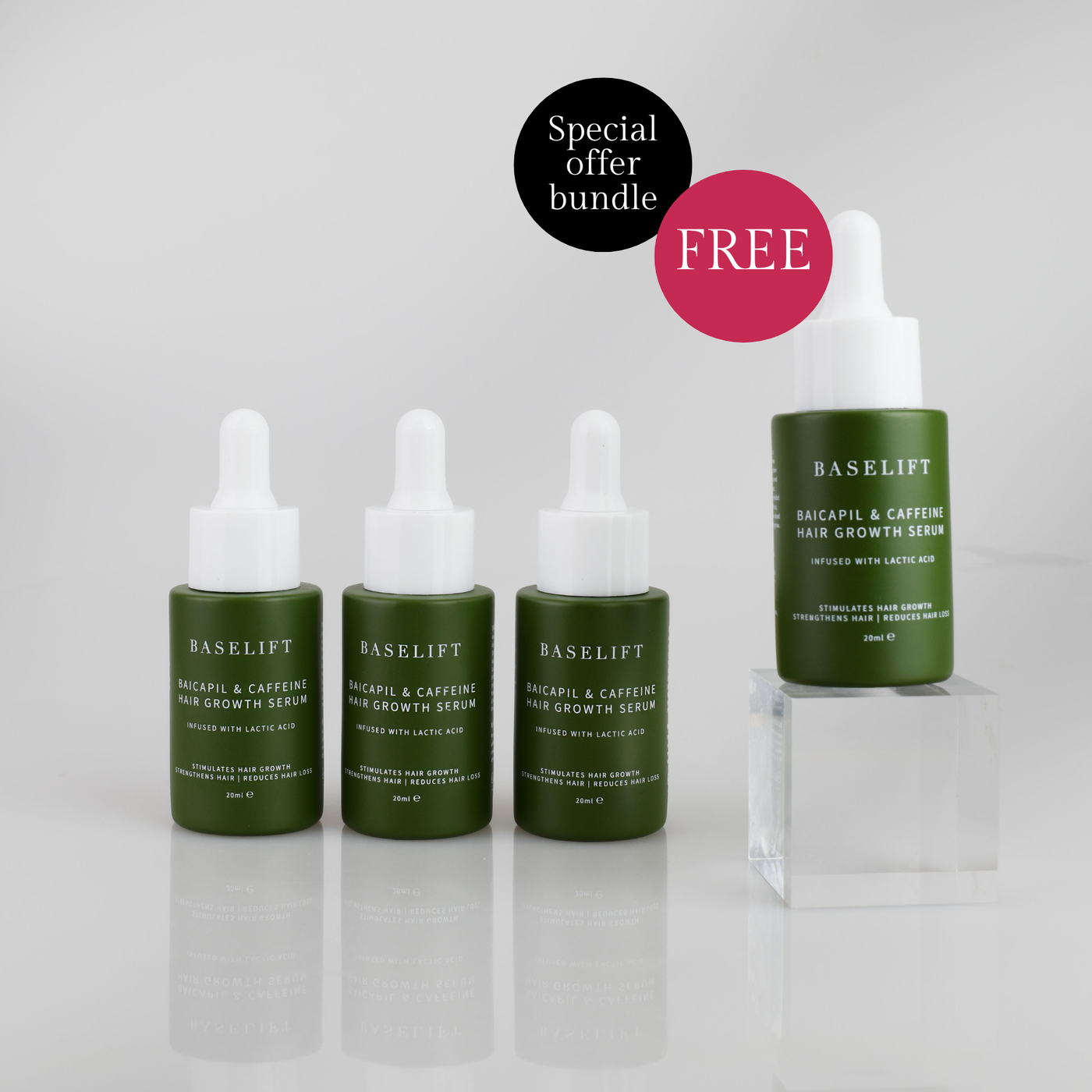 Special Offer - FREE Hair Oil: Baicapil & Caffeine Hair Growth Serum | 20ml