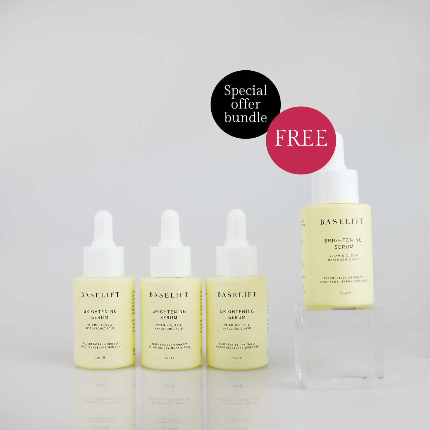 Special Offer - FREE Brightening Serum: Duo Dewy Vitamin C, B5 and Hyaluronic Brightening Booster Serum | 30ml