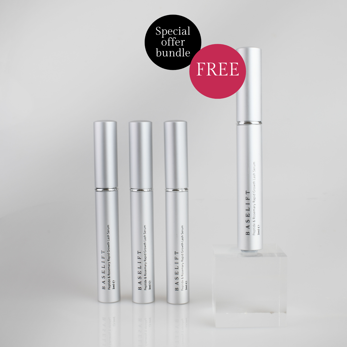Special Offer - FREE Lash Serum: Peptide & Rosemary Rapid Growth Lash Serum