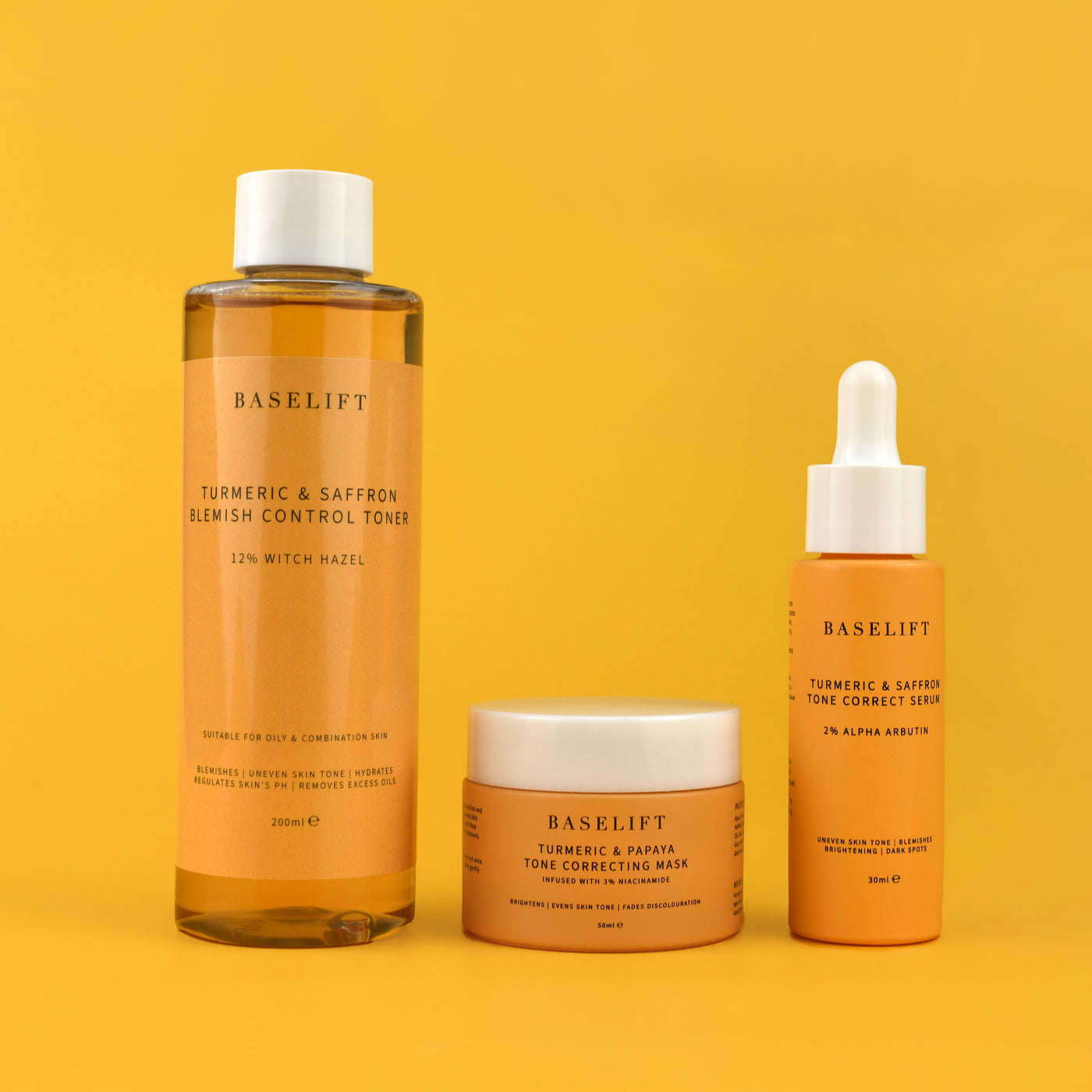 The Complete Turmeric Trio for Hyperpigmentation