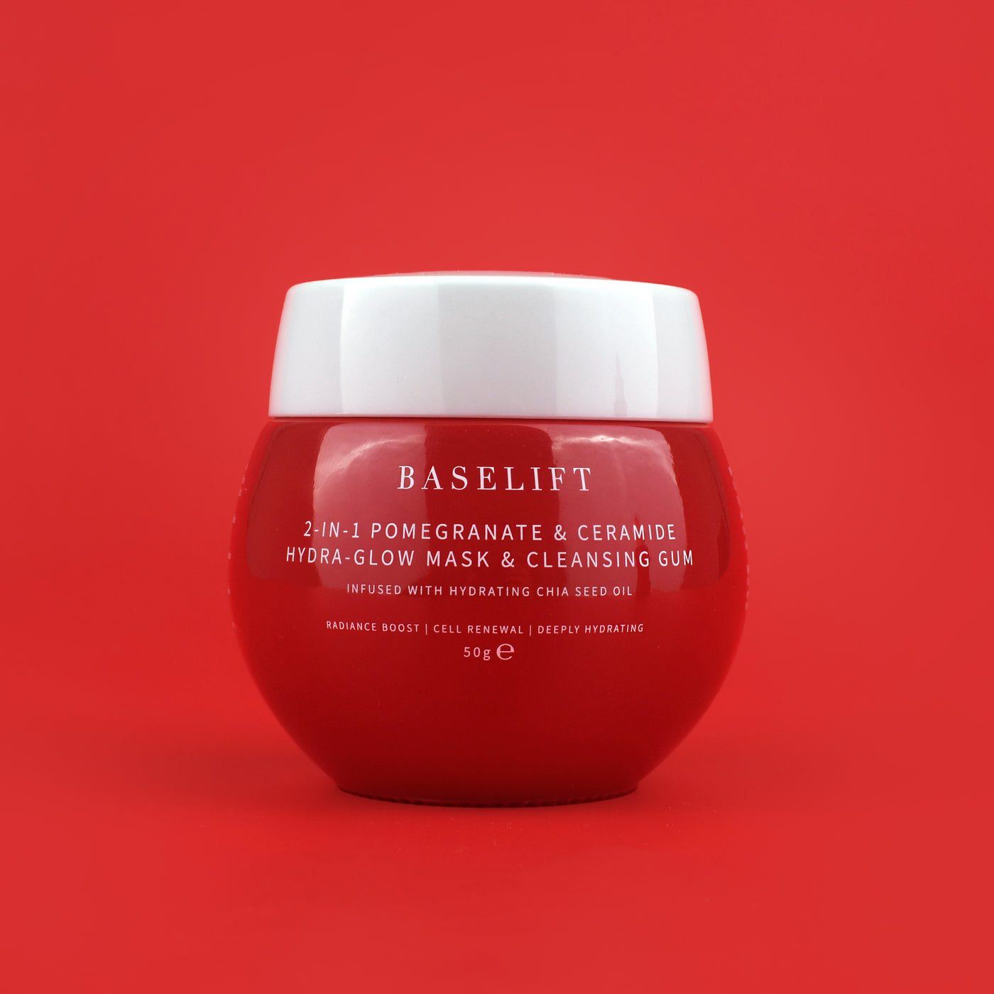  Pomegranate Hydra-Glow Mask & Cleansing Gum