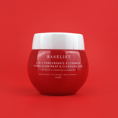  Pomegranate Hydra-Glow Mask & Cleansing Gum