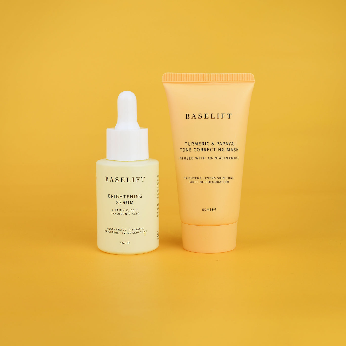 Brightening Duo- Turmeric Mask & Brightening Serum