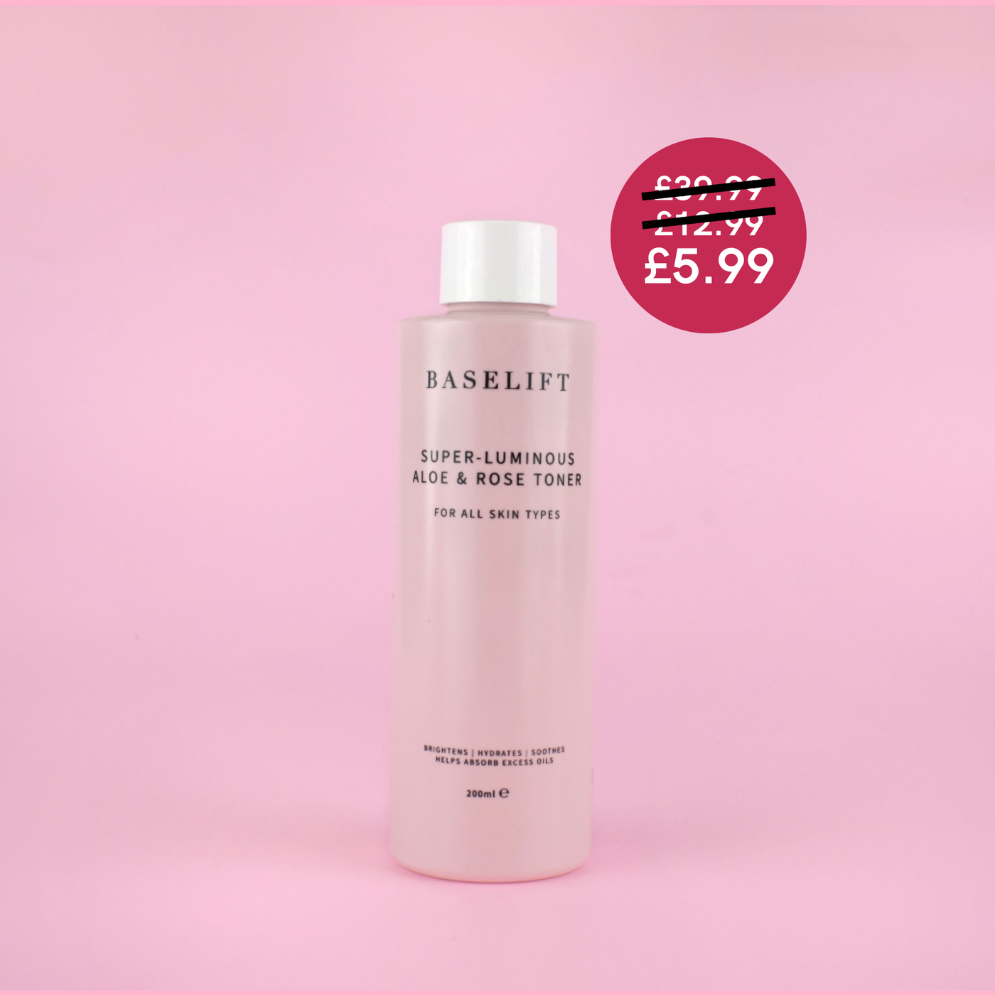 Super Luminous Aloe & Rose Toner | 200ml