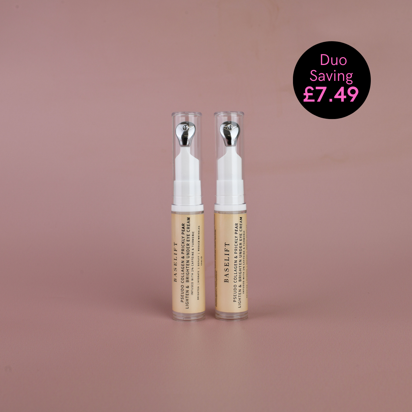 Duo Pseudo Collagen & Prickly Pear Lighten & Brighten Under Eye Cream | 10ml