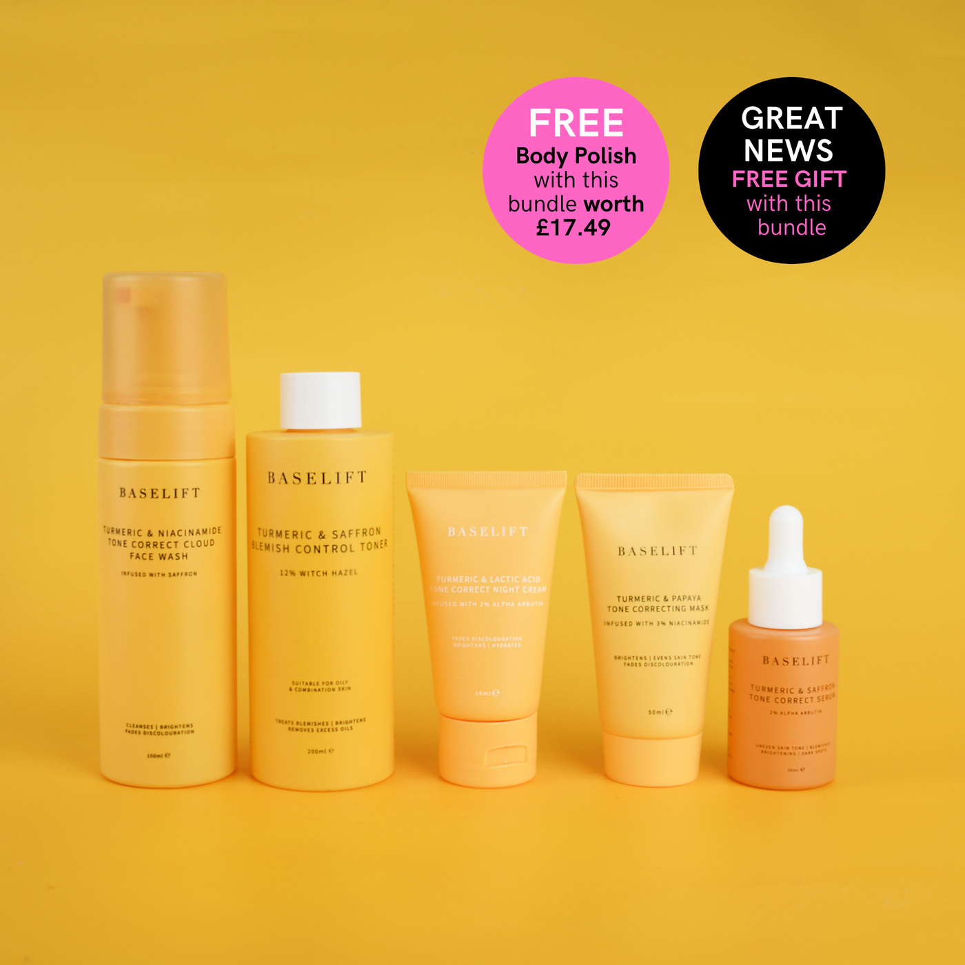 The Ultimate Turmeric Collection (Hyperpigmentation Essentials)