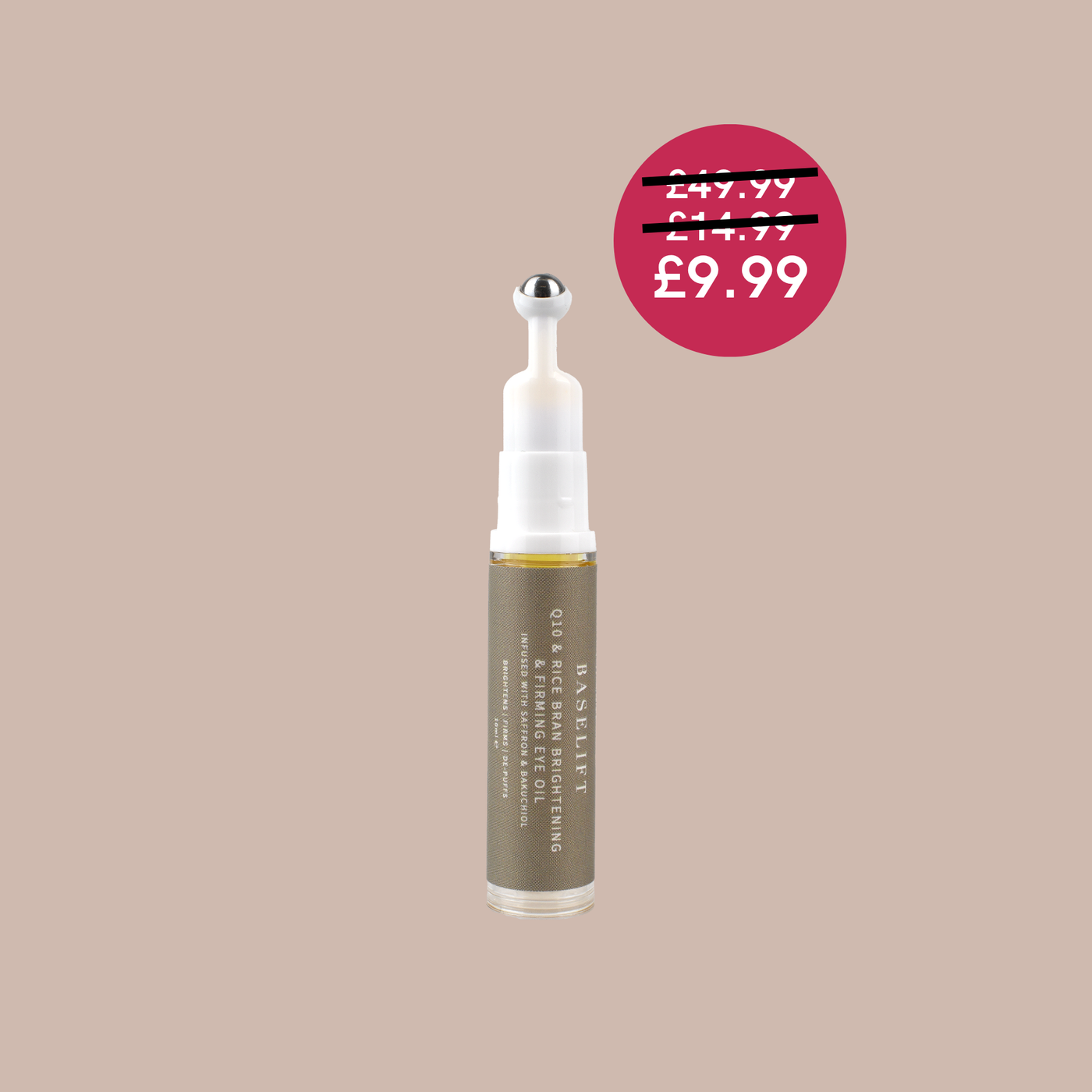 Q10 & Rice Bran Brightening & Firming Eye Oil | 10ml