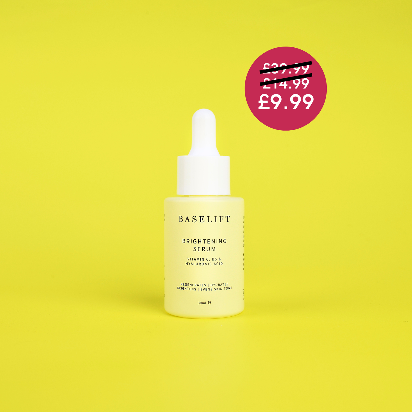 Dewy Vitamin C, B5 and Hyaluronic Brightening Booster Serum | 30ml